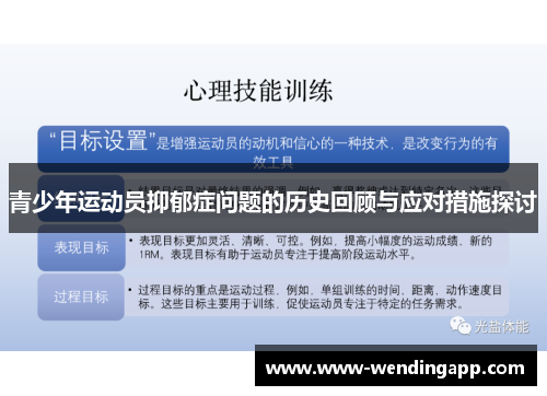 青少年运动员抑郁症问题的历史回顾与应对措施探讨 青少年运动员抑郁症问题的历史回顾与应对措施探讨
