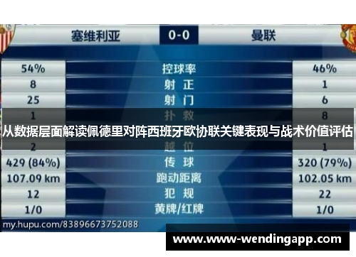 从数据层面解读佩德里对阵西班牙欧协联关键表现与战术价值评估 从数据层面解读佩德里对阵西班牙欧协联关键表现与战术价值评估